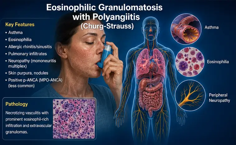 Eosinophilic Granulomatosis with Polyangiitis: